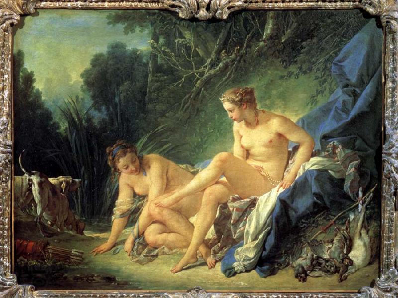 Francois Boucher Diana After Bathing China oil painting art